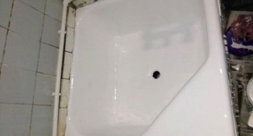 Обновление душевого поддона акрилом | Ольховая